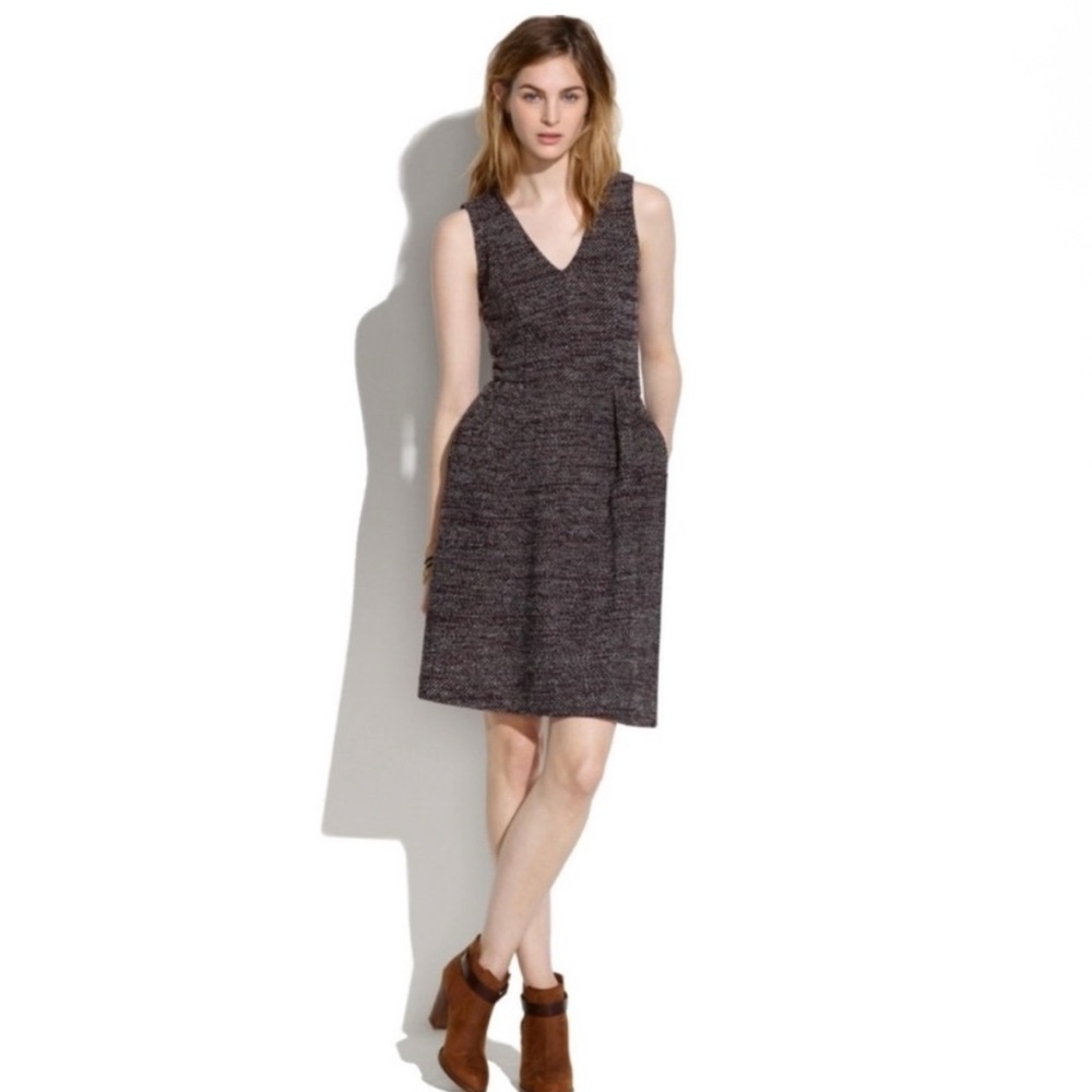 Madewell Knit Twill Terrace Sleeveless Dress